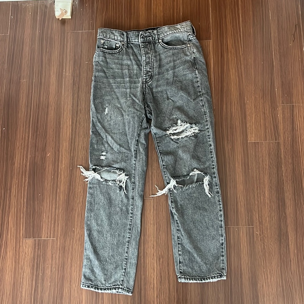 - BDG BLACK RIPPED JEANS